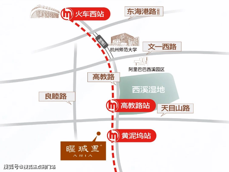 杭州地铁12号线正式开建,加上荆山湾路拓宽工程,天目山路隧道,高教路