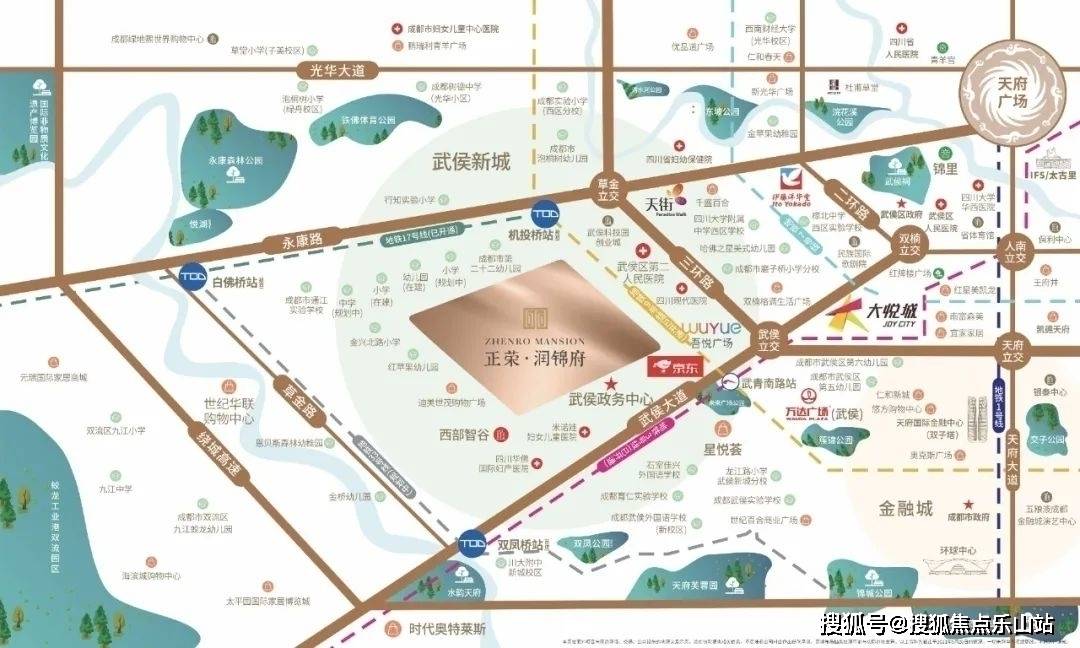 正荣润锦府户型图-正荣润锦府楼盘价值分析_规划_公园_成都