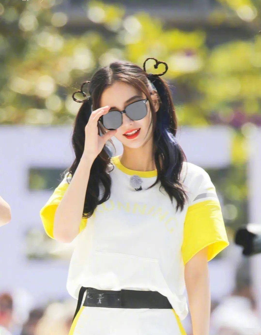 双马尾堪称最心机的减龄发型,angelababy,杨幂扎上辣妈变少女了_step