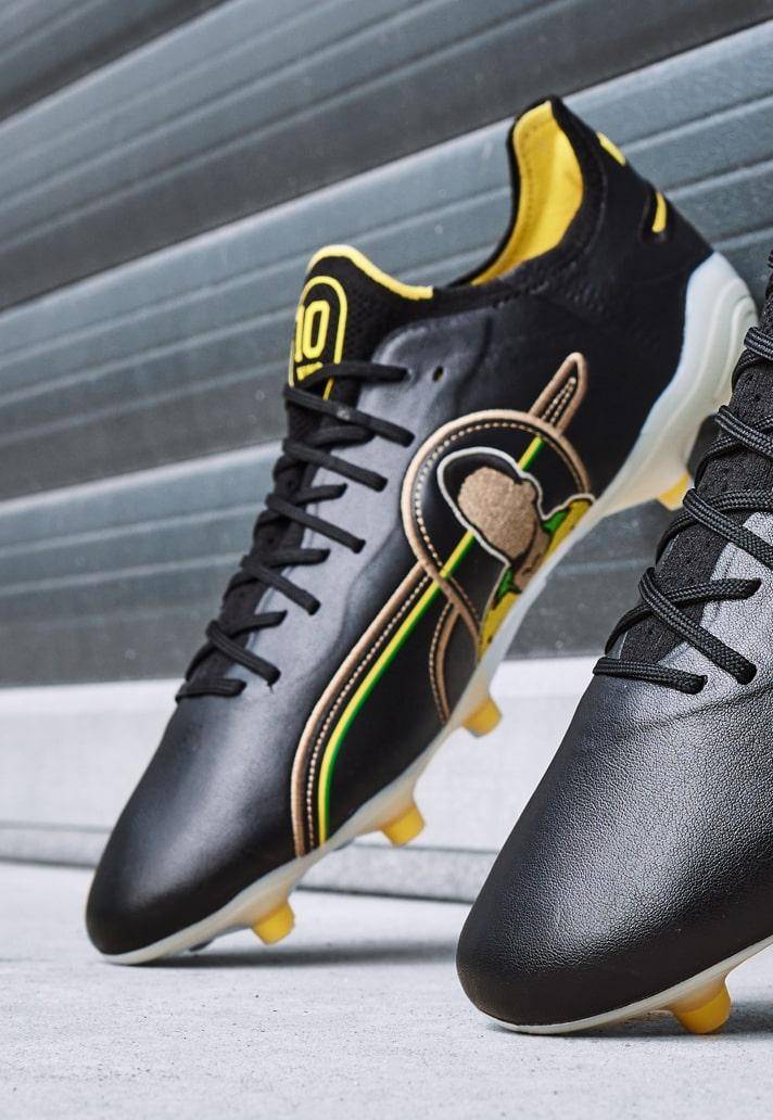 puma king 推出 "贝利" 和 "克鲁伊夫"联名款球鞋_球员_皮革_k