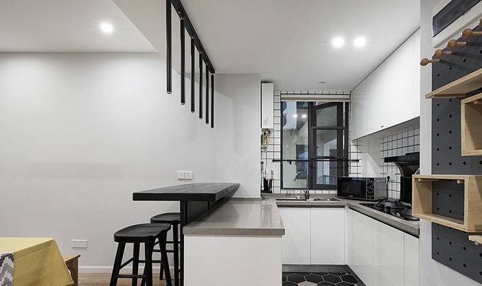 看了这些吧台设计案例,别再说吧台不实用了!_厨房_空间_台面