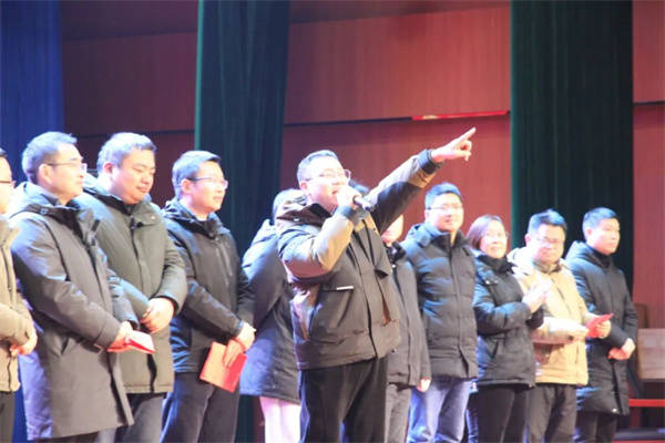 江苏省盱眙中学举行2024届高三年级百日誓师大会