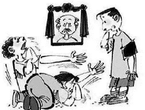 丧礼本身是一种表演_人们_礼教_儿女