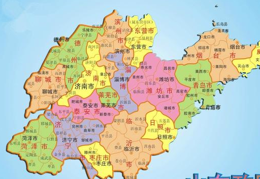 山东最小的四个地级市,面积之和仅相当于临沂市_威海_枣庄_日照