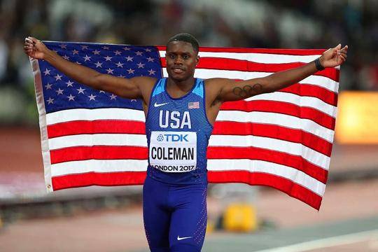 4×100米接力的冠军发起强有力的挑战,如果他能够像博尔特一样拿到三