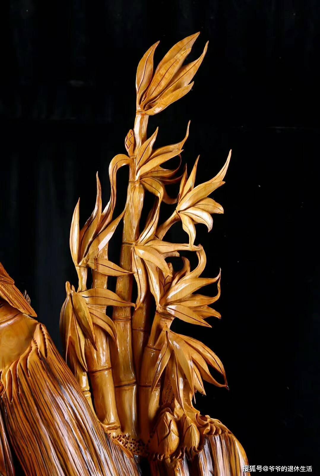 为什么有钱人都喜欢收藏崖柏根雕艺术品?_工艺品_传承_千年