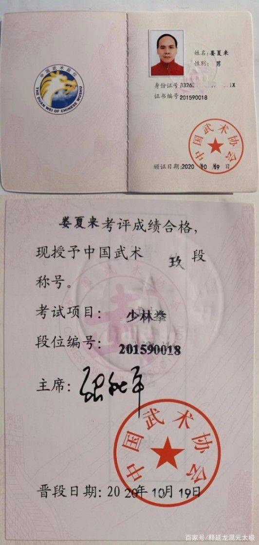 世界非物质文化遗产研究院特邀院士-释延龙_混元_太极拳_少林