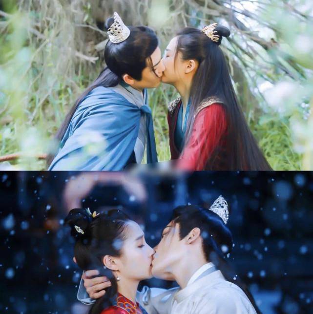 原创关晓彤秀封面大片高马尾蓝耳朵酷飒十足侯明昊这还是你的郡主吗