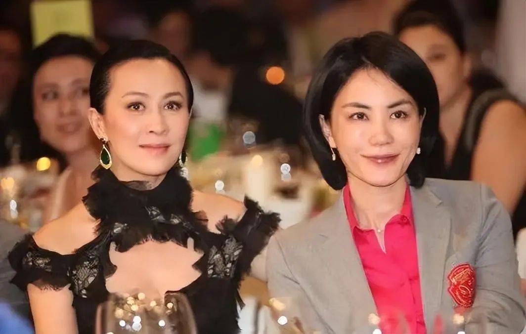 王菲刘嘉玲豪宅聚会,仅5岁之差却一个灵动少女,一个犀利大妈