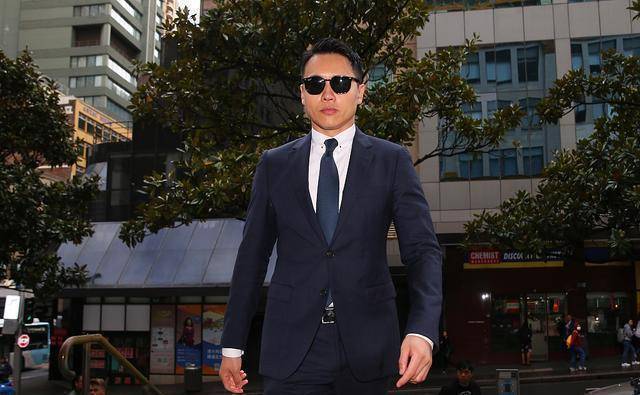 原创高云翔太拽了吧186身高穿西装气场超男模庭审现场自信又从容