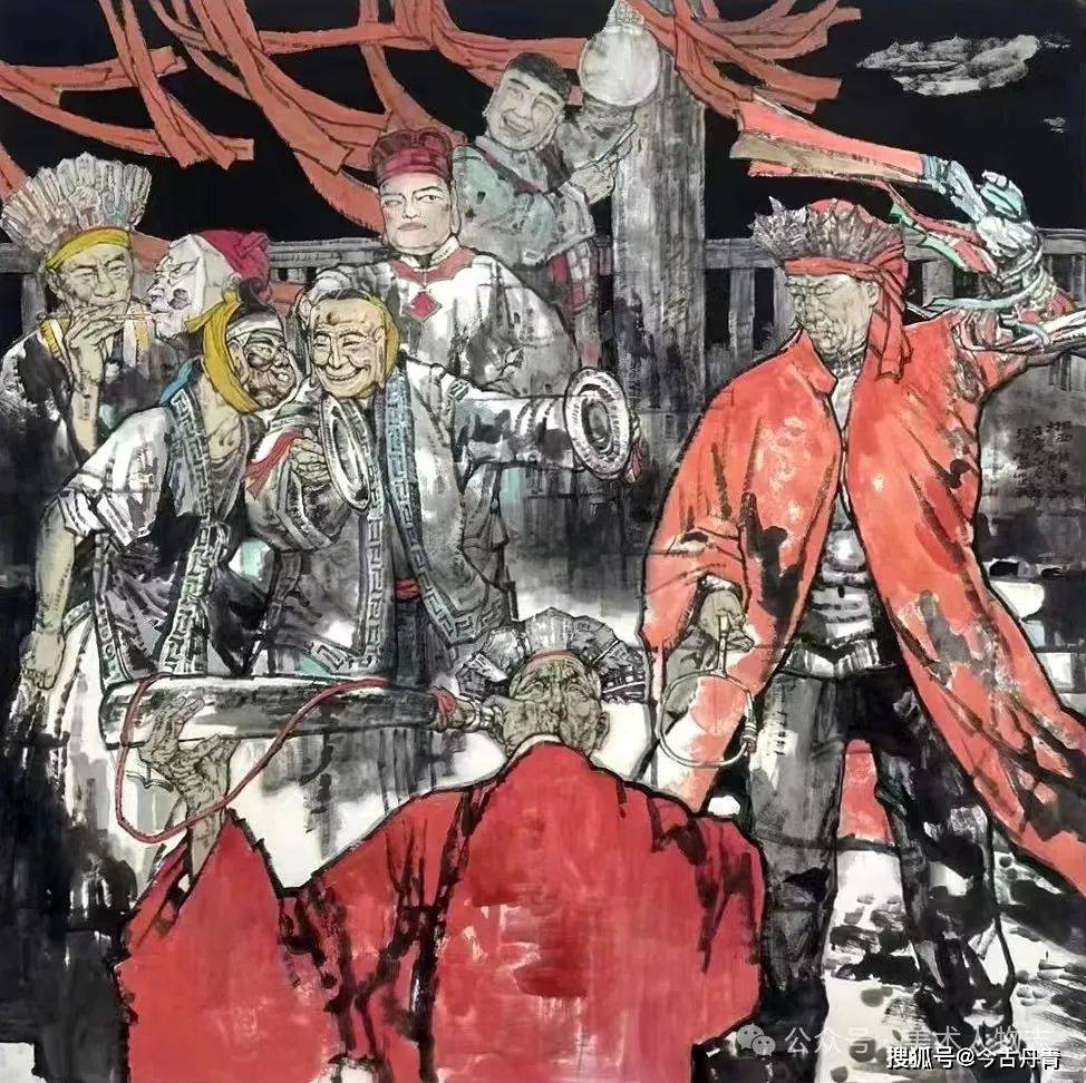 中国美术人物志唐礼军第九届艺术名家书画大拜年