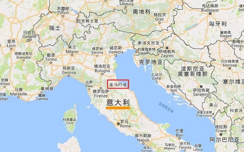 全球内陆国分布,一共44个,非洲16个,欧洲14个,亚洲12个