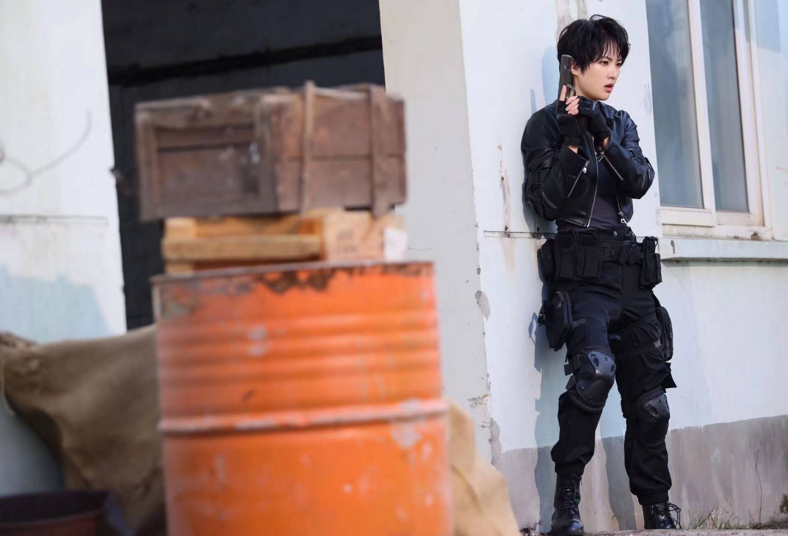 和平精英五周年版本联动姚安娜这次要帅气重演吃鸡式演技