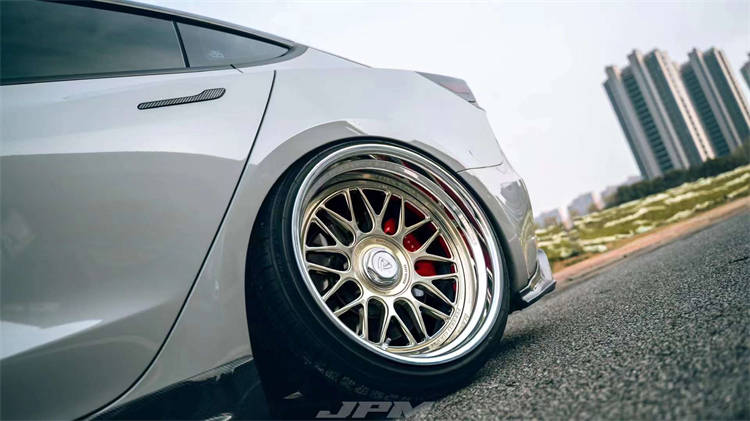 优雅风格 特斯拉model3改装airbft空气悬挂案例_搜狐汽车_搜狐网