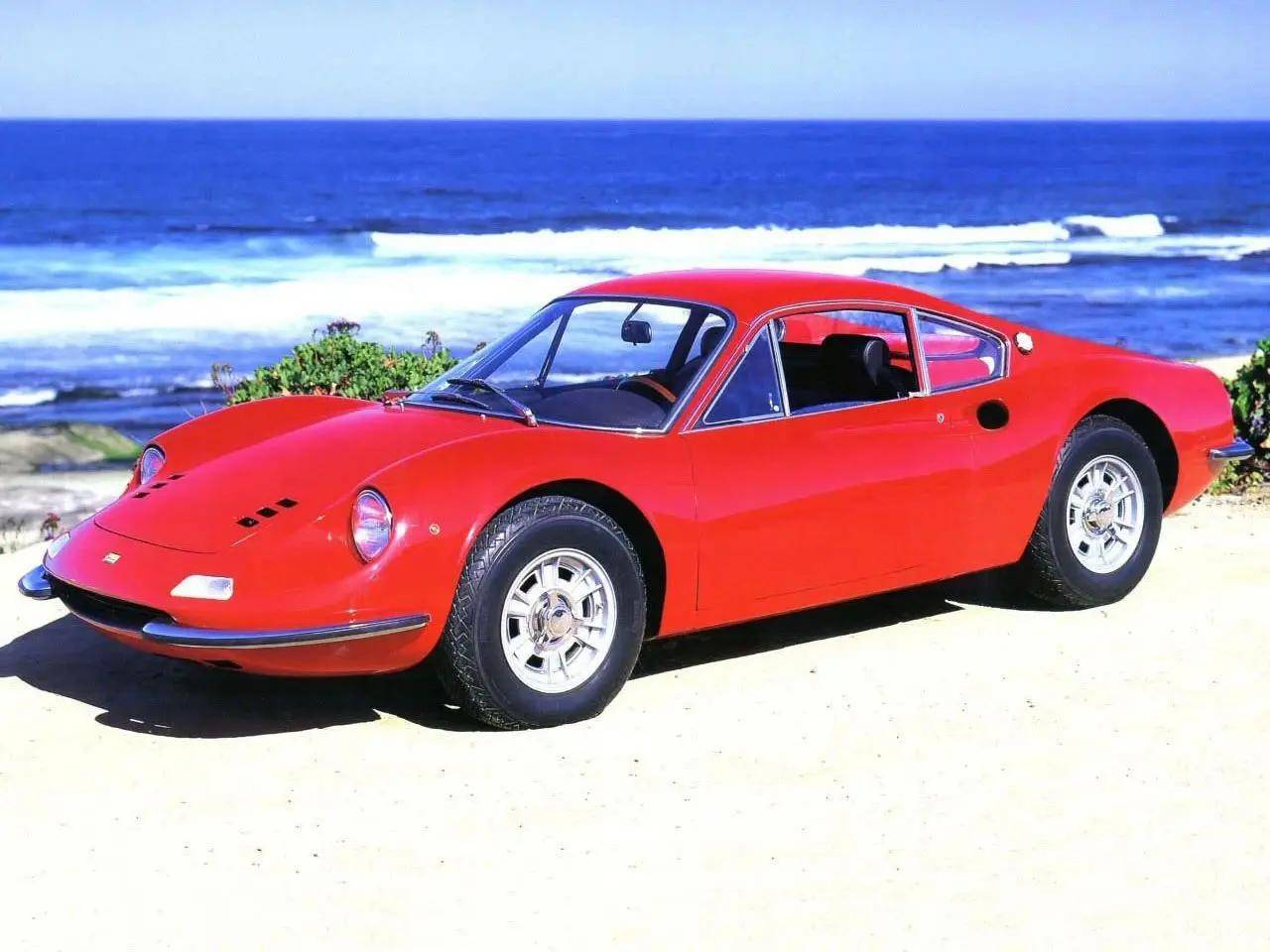 原始状态1973年法拉利dino 246 gts,安静的被遗忘了40年