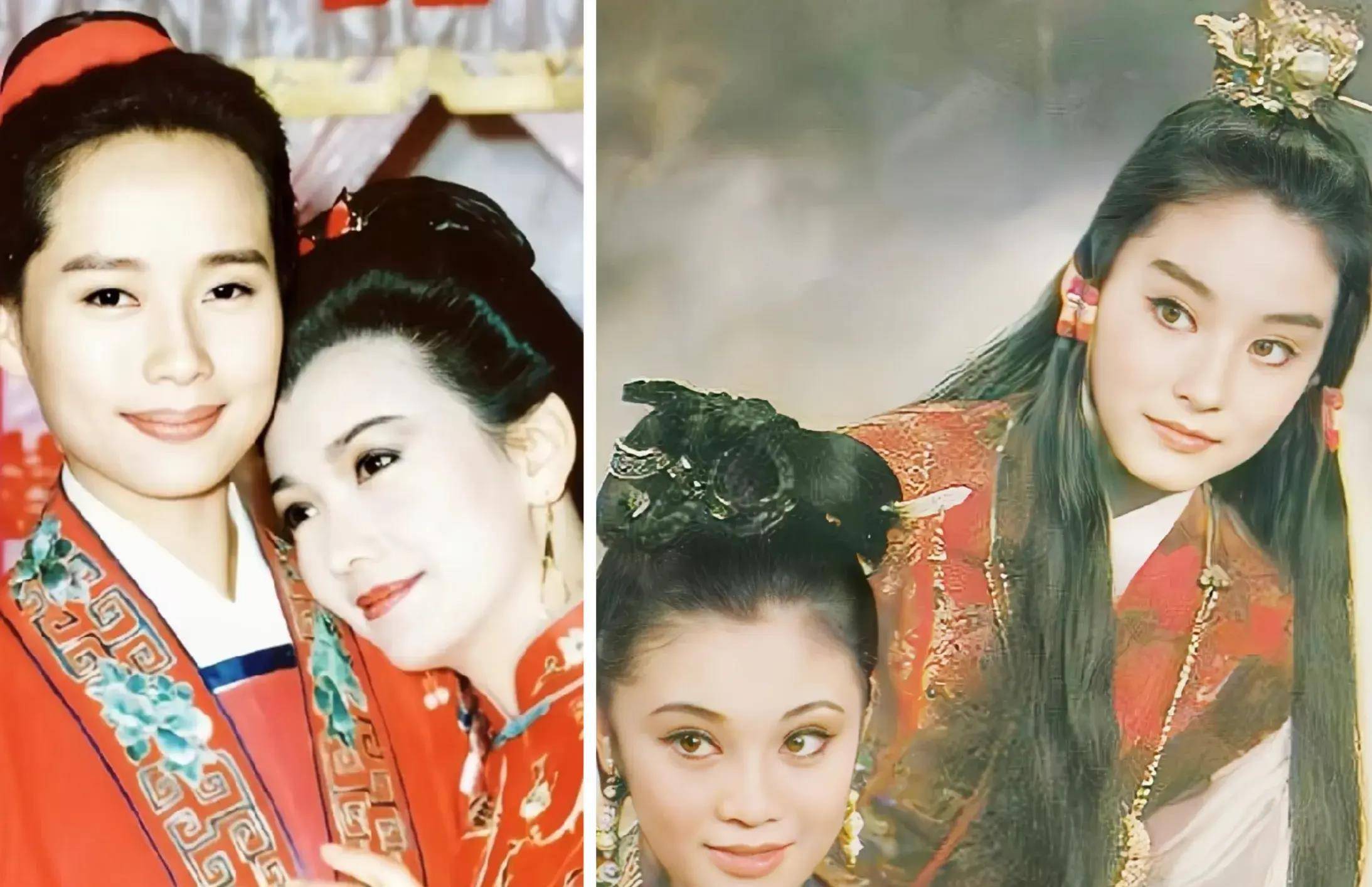 发型的问题,加上她的五官比叶童的更精致绝伦些,所以她的贾宝玉造型看