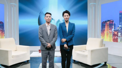 知名主持人杨楠女士和旭博美集团总裁苏旭先生的友谊见证从访谈到祝福