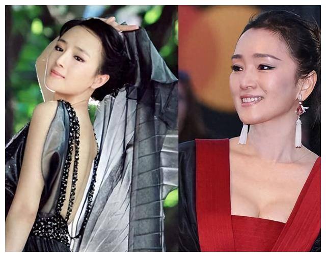 巩俐对比替身周显欣的差异傻傻难分辨