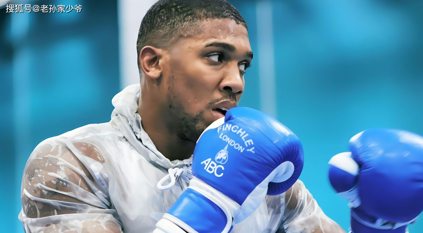 原创约书亚2回合ko纳干诺后富里表情引发关注拳迷富里害怕了