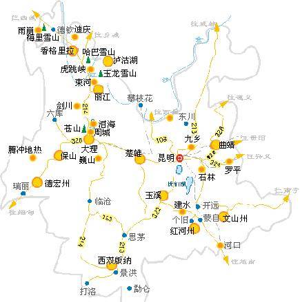 >网红打卡地圣托里尼如果你还第一次来云南旅游,这条线路可以作为选择