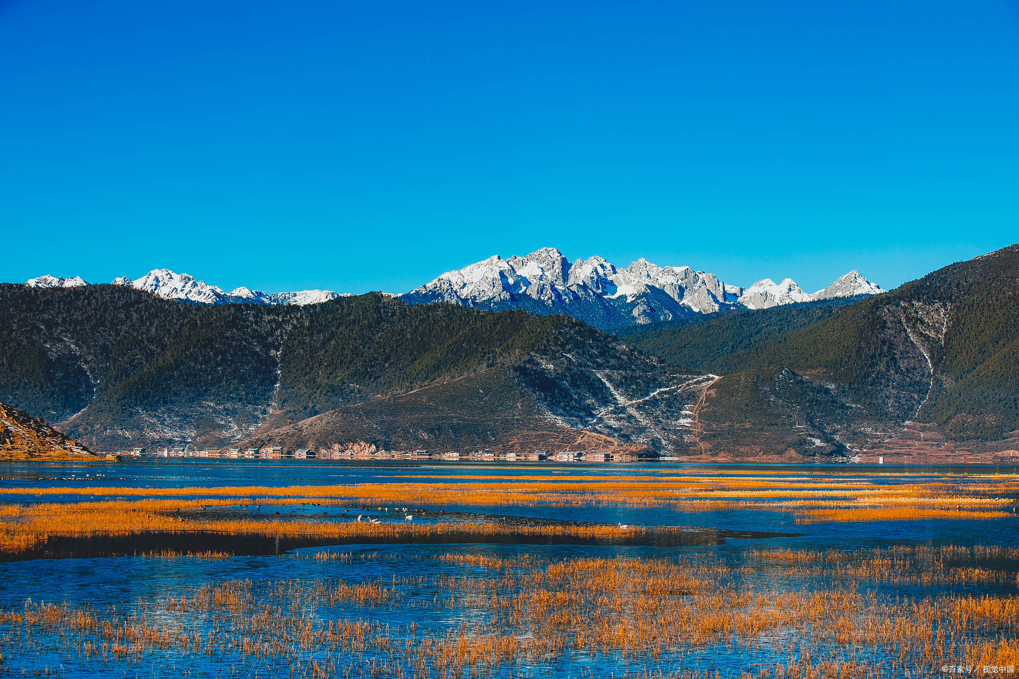 香格里拉风景真实图片