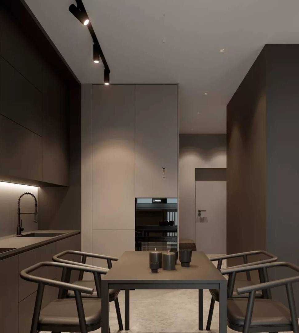 简约风格也可以装修出轻奢感 这套小户型设计绝了