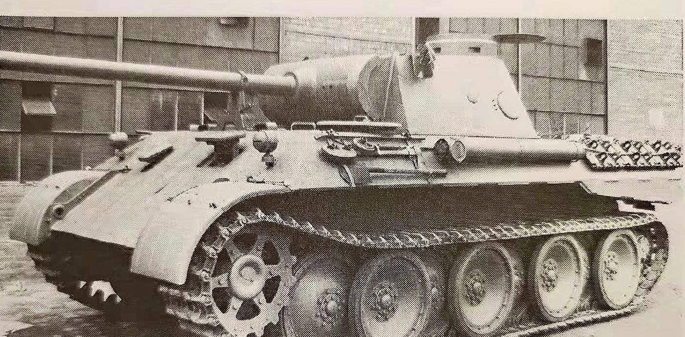 原创二战德国豹式旧影一款让苏联人爱不释手的德国坦克军迷的最爱