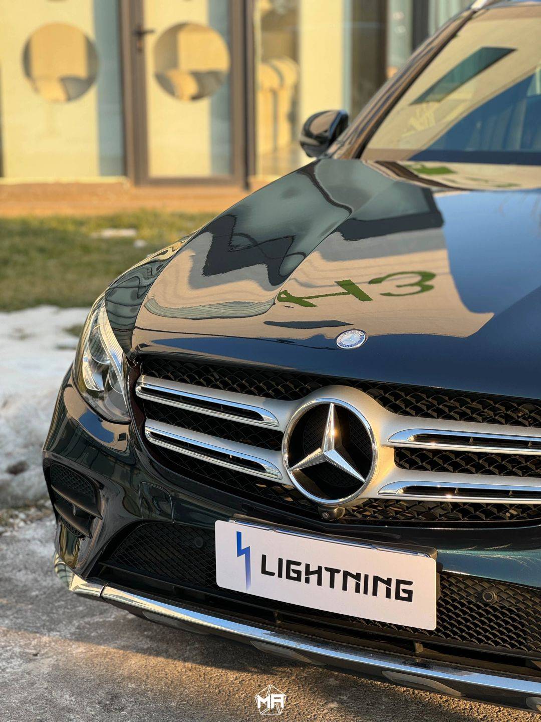 奔驰glc矩阵改色膜松石绿,亮中散发耀眼宝石光芒_搜狐汽车_搜狐网