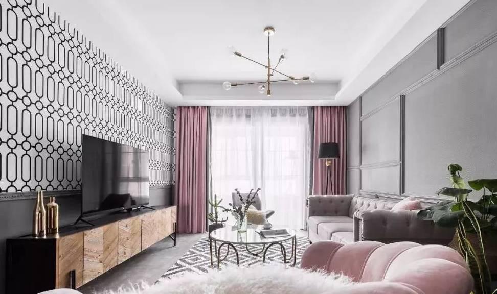 原创看一眼就心动了95㎡混搭风时尚新家真的太美了