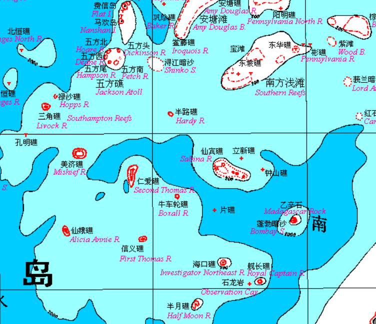 原创67西方卫星路过仙宾礁发现26艘船只如吹填它可彻底封堵仁爱礁