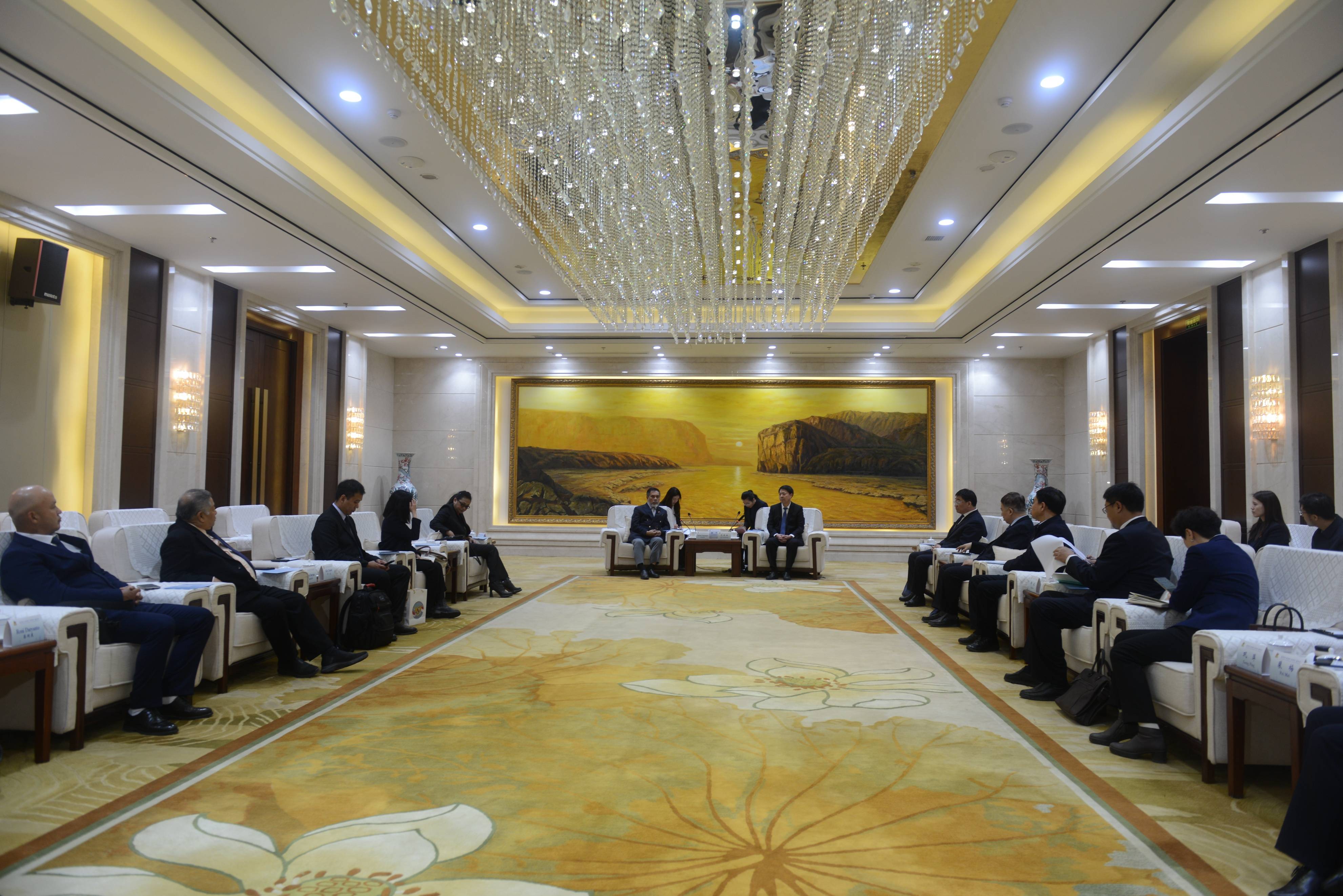 印度尼西亚共和国驻华大使周浩黎一行来滨州考察交流