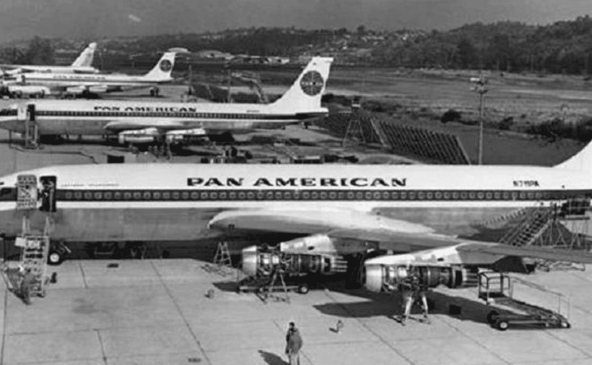 后经过警方的一番询问,才得知这架飞机是泛美航空的,执行的航班是从