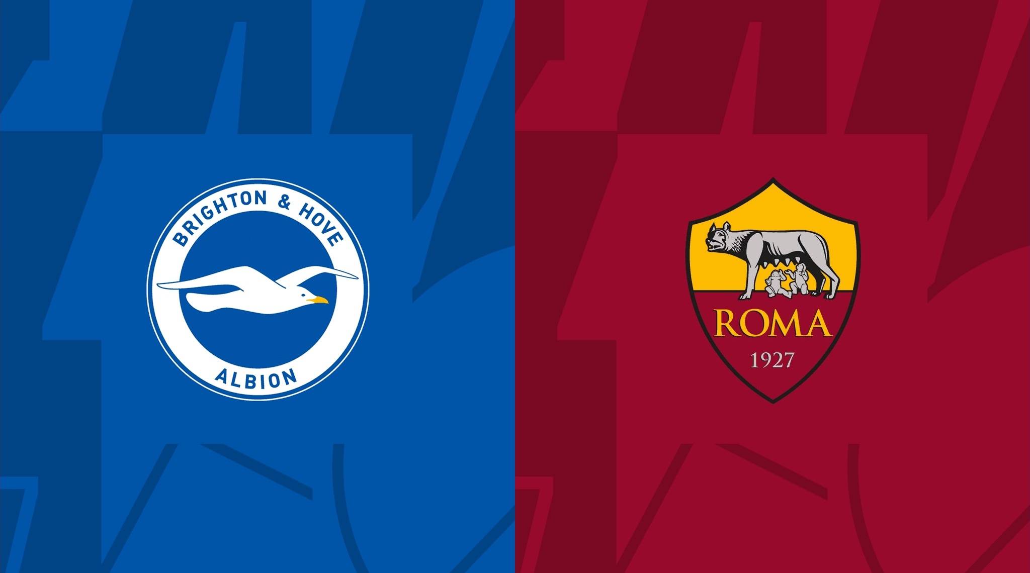 欧联杯残阵海鸥有翅难飞罗马客场继续发力布莱顿vs罗马