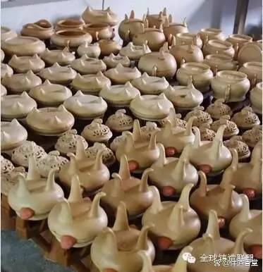 失蜡浇铸图说宣德炉传统工艺