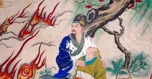 第二年晋文公带着众臣子上山祭奠介子推,发现柳树死而复生,于是将寒食