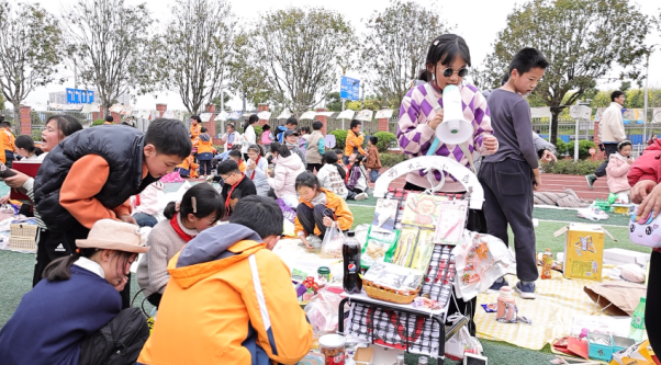 乐学善思数我慧玩江津区双福第四小学校举行第三届数学文化节活动