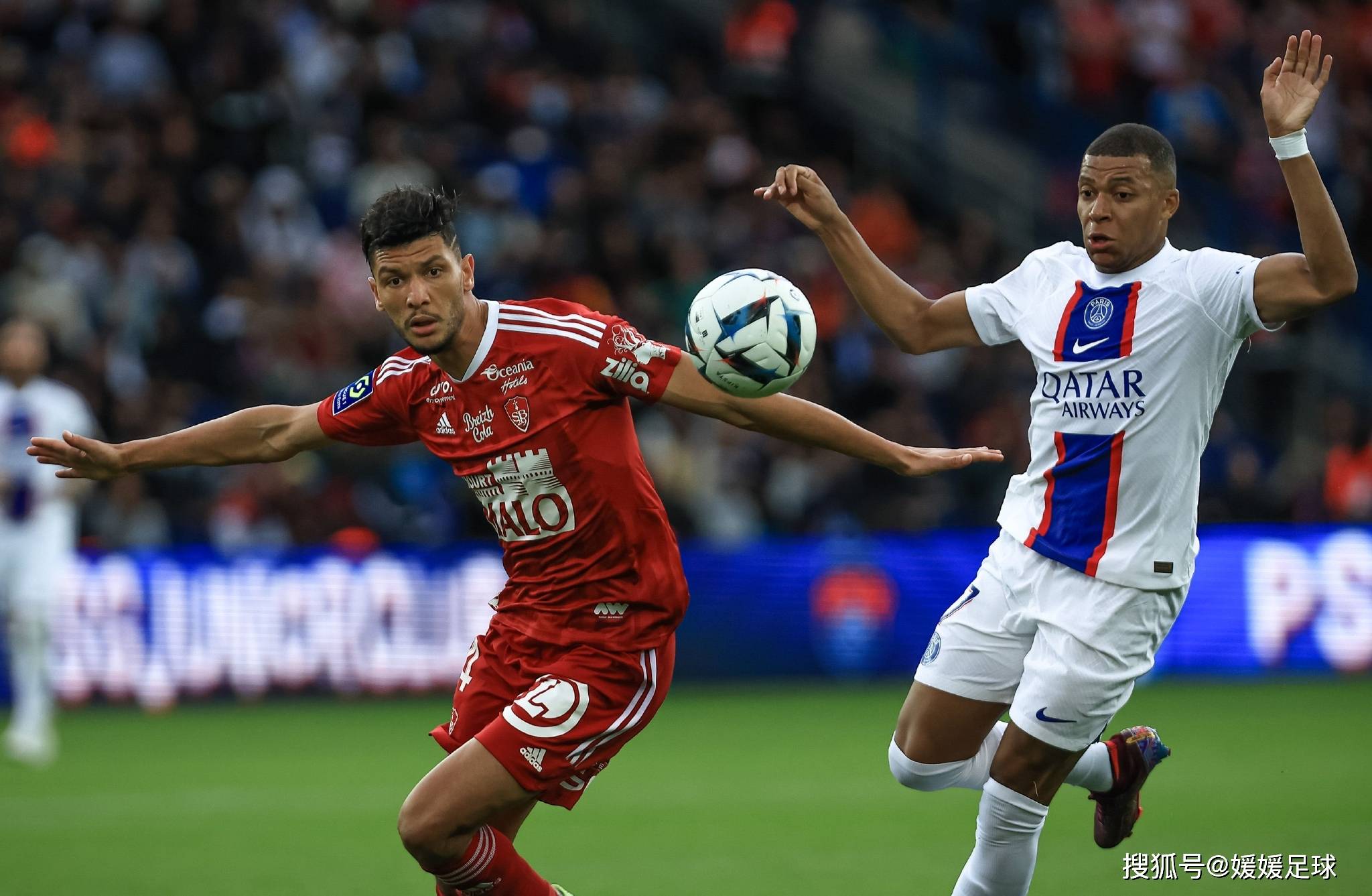 今日足球蒙彼利埃vs巴黎圣日尔曼布雷斯特vs里尔