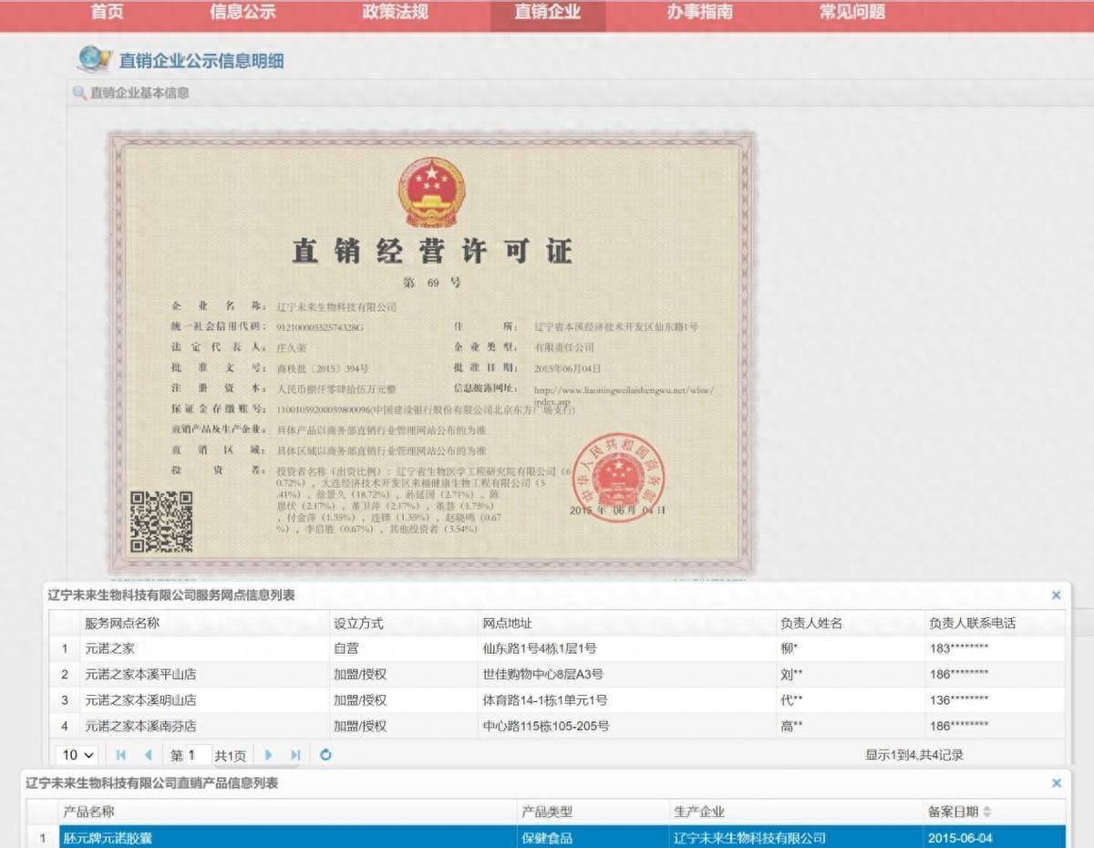 辽宁未来生物科技有限公司涉嫌虚假宣传：模式或