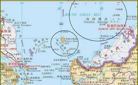 明确划分出了九段线,为了避免与荷兰殖民者发生矛盾,纳土纳群岛从那时