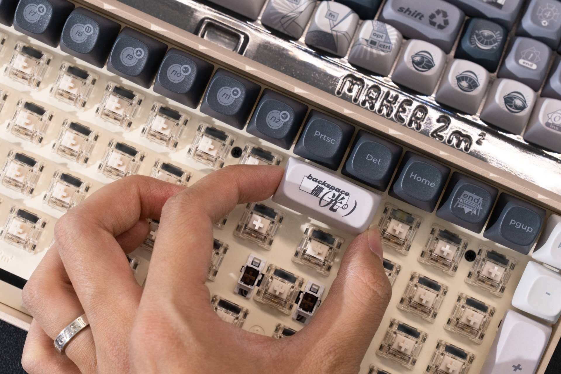 这个真是太好玩了玩键帽还得是lofree洛斐