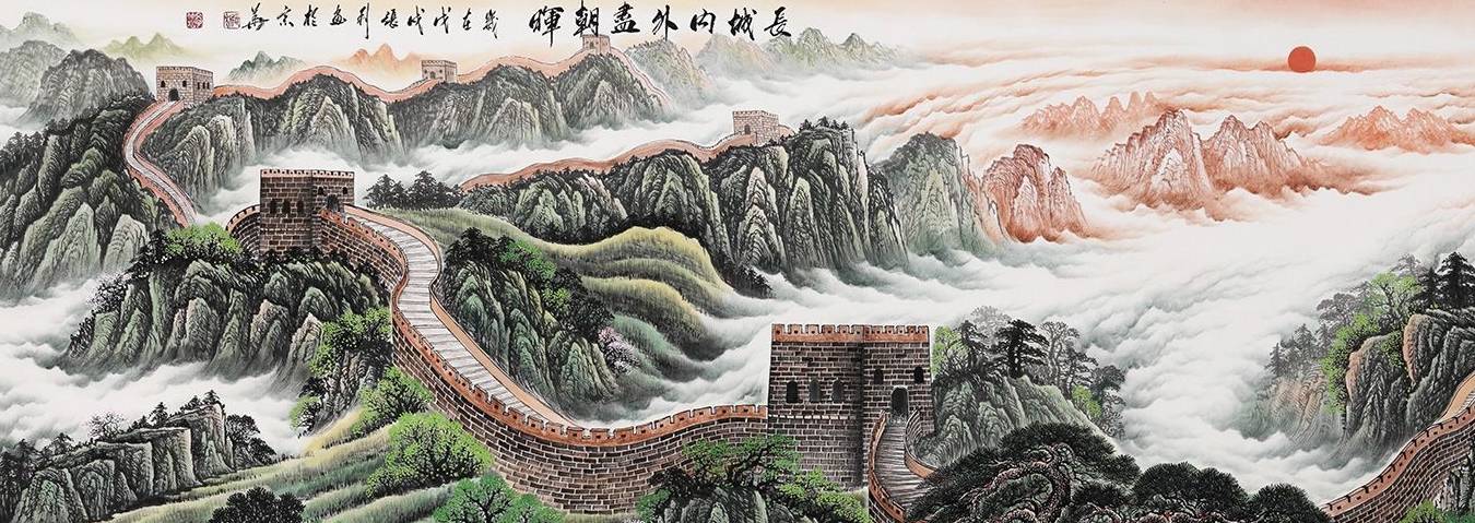 如何正确挑选办公室挂画,这里有几款合适作品推荐_张利_风水_山水