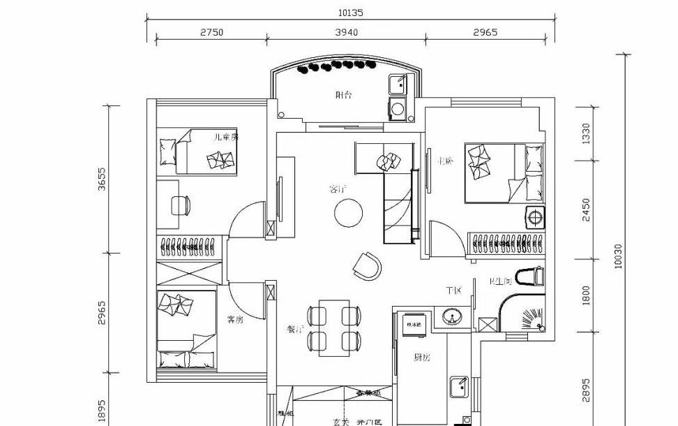 原创80平小户型入户见厅老公坚持装一个假玄关太明智了