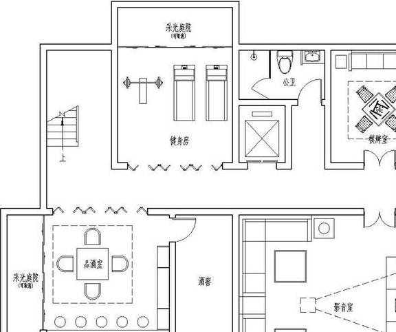 三层新中式别墅,外观豪华气派,室内空间大还实用_建筑_娱乐功能_屋顶