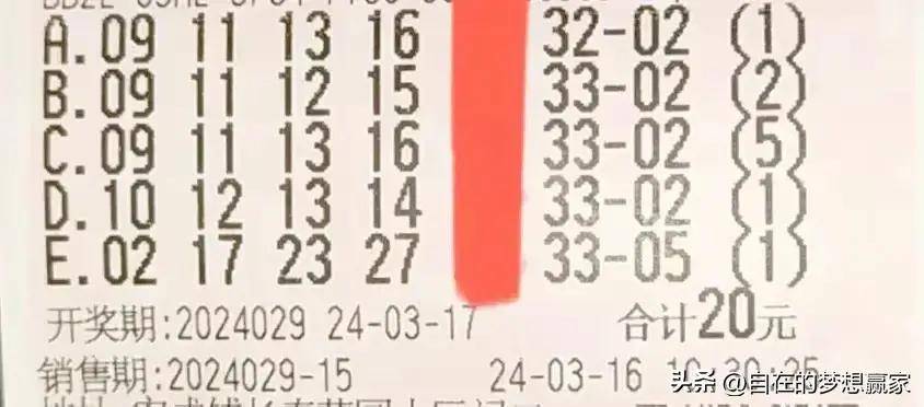 原创双色球24029期分析晒票关注二区的连号防三区断区2码定蓝
