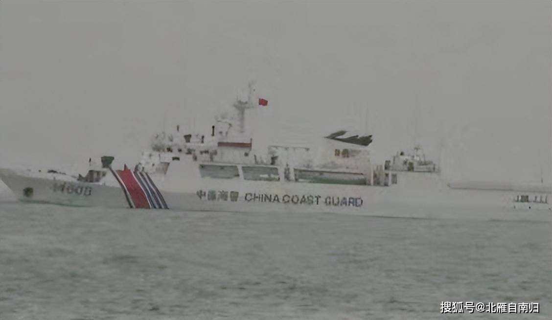 原创海警连续出手进入金门限制水域炮口下海巡船根本不敢接近