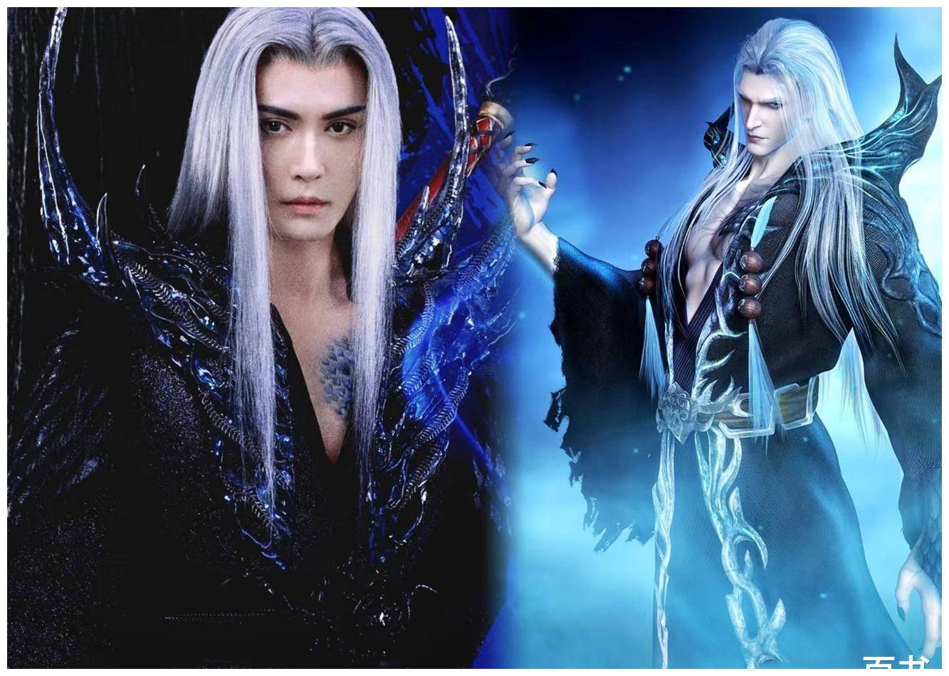 首播,没被何润东的纣王惊艳,却被徐正溪的天惊艳_和动漫_黑龙_大神