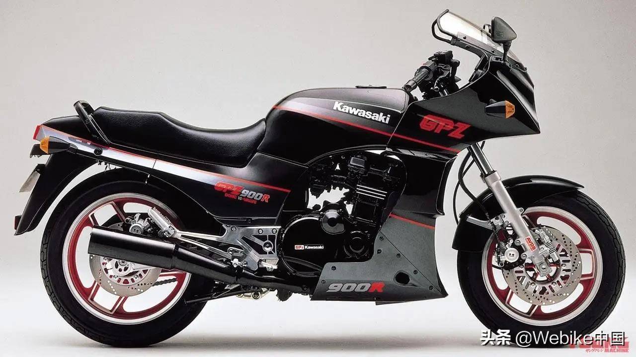 80年代的风华岁月!捍卫战士御用的川崎gpz900r摩托车