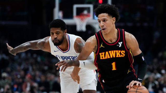 原创大爆冷哈登9分创纪录快船完败老鹰小卡乔治548卡佩拉惊艳穆雷2110