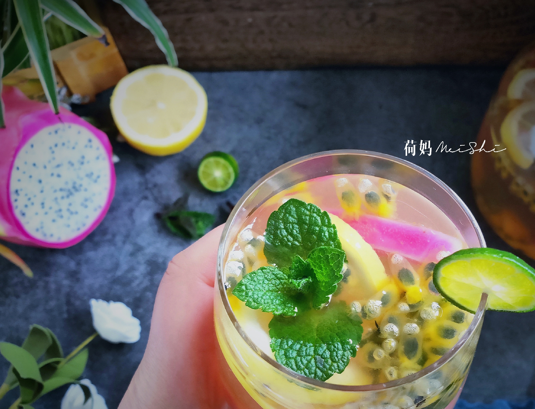 原创最受欢迎的缤纷水果茶原来做法这么简单酸甜好喝补水不上火