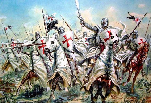 中世纪欧洲的武僧圣殿骑士团